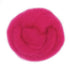 Hot Pink Colour Combed Wool